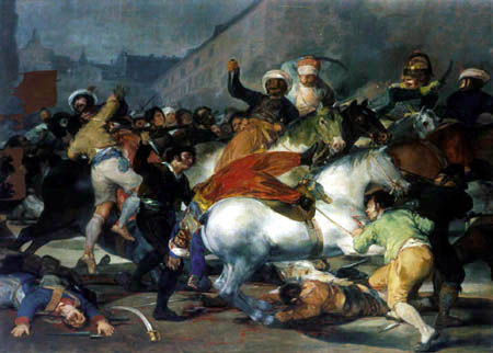 Carga de los mamelucos, Francisco de Goya